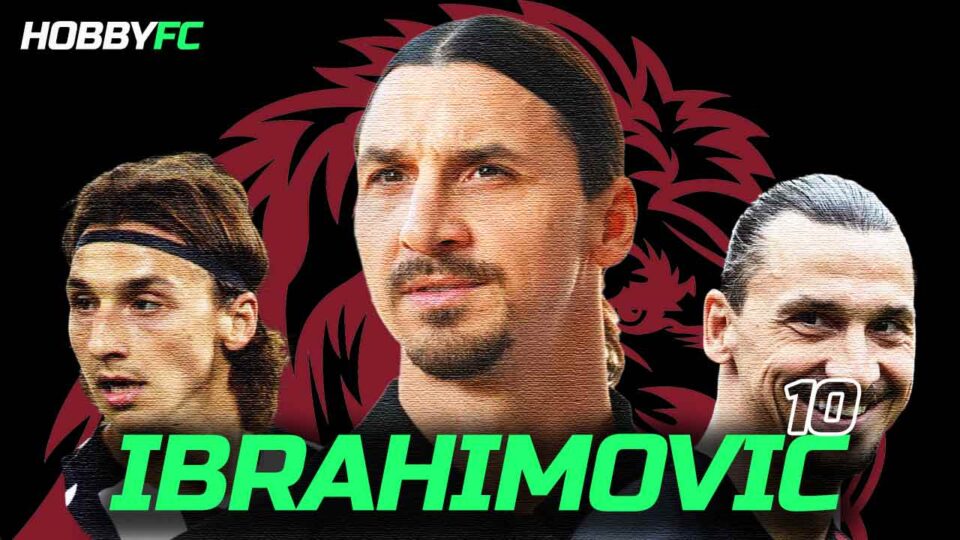 Zlatan's Career in Football Shirts