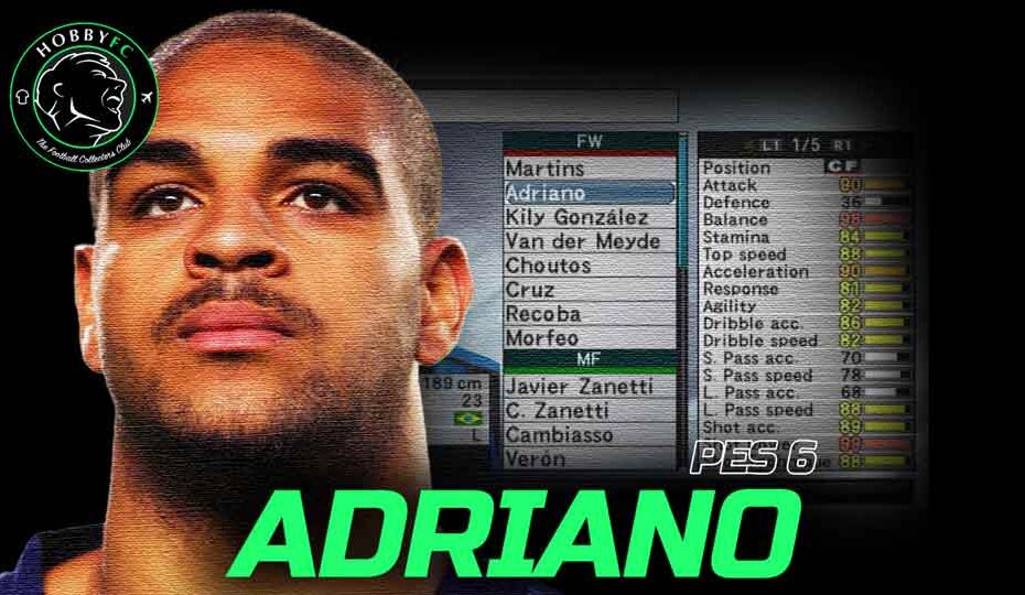 Adriano on PES 6
