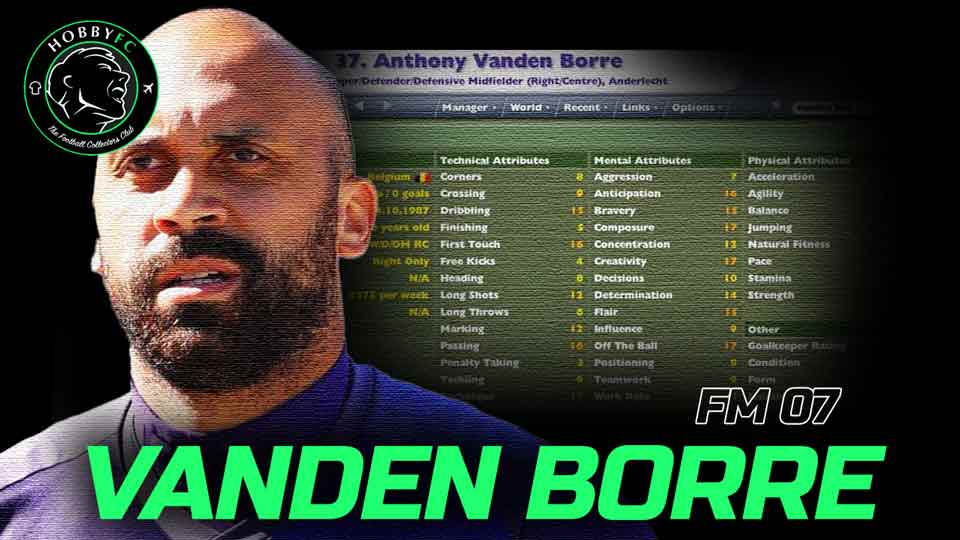 Anthony Vanden Borre on FM 07