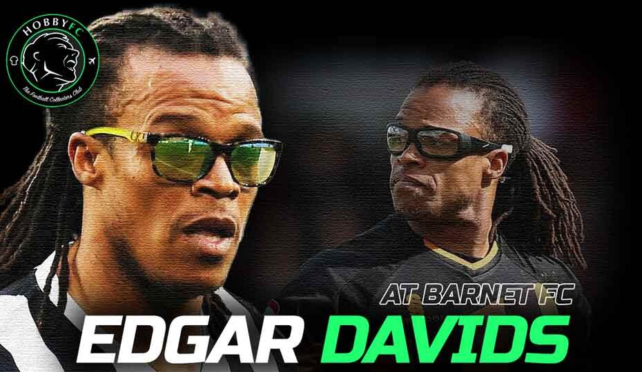 Edgar Davids at Barnet FC - Hobby FC