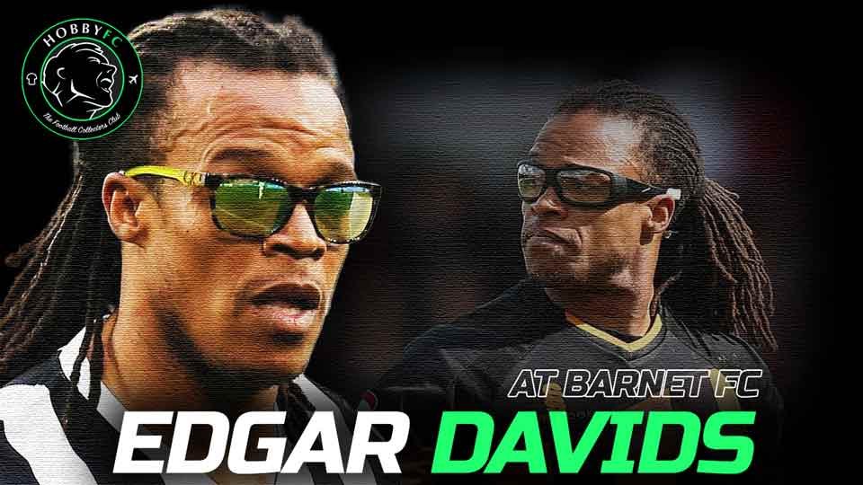 Edgar Davids at Barnet FC - Hobby FC