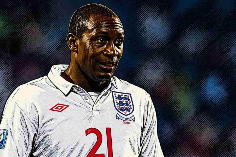 Emile Heskey at the 2010 World Cup