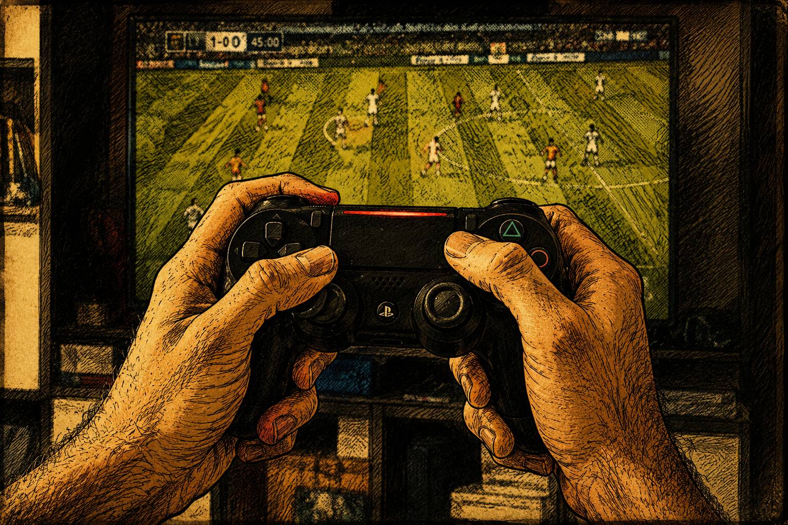 gaming comic vintage optimized