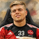 hobby fc neutral footballer editorial oil painting