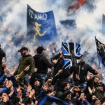 hobby fc atalanta supporters oil painting