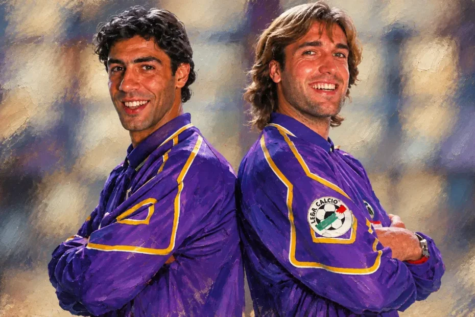 Why did Fiorentina pick purple shirts?