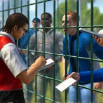 hobby fc football autographs fence oil painting